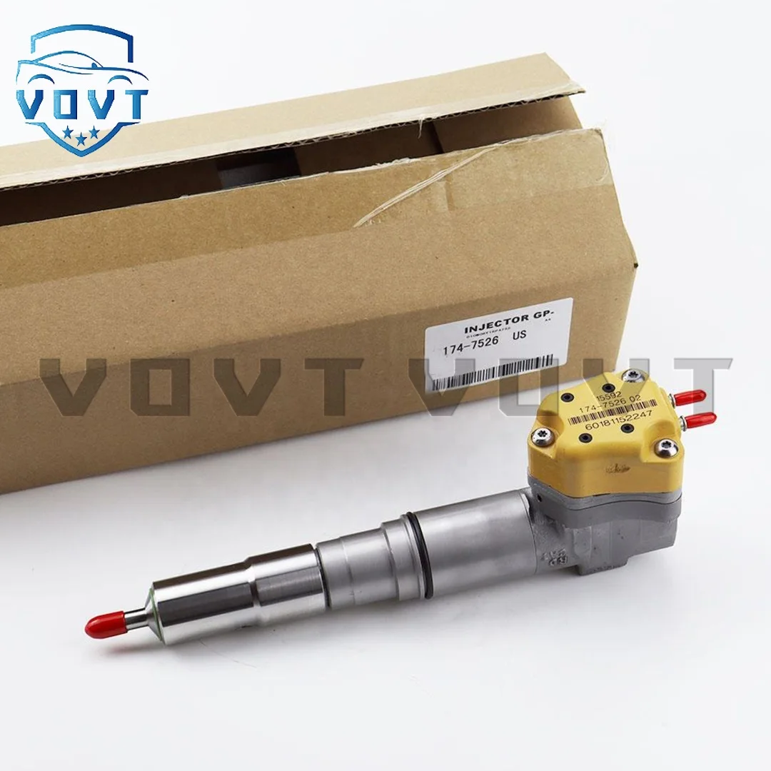 New Original Fuel Diesel Injector 174-7526 for Caterpillar CAT Common Rail Fuel Injector for Fuel Parts