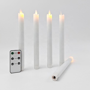 Trong Nhà Trang Trí Nội Thất Lễ Hội Điện Cao Từ Xa Nhảy Múa Di Chuyển Bấc Ngọn Lửa Bất Paraffin Sáp Dính Dài Trụ Cột Que LED Nến - Product Image 6