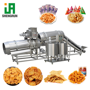 Máquina Multifuncional para Hacer Bocadillos Fritos, Extrusora de Doble Tornillo para <span class=keywords><strong>Doritos</strong></span> y Tortillas, Línea de Producción de Alimentos Fritos - Product Image 5