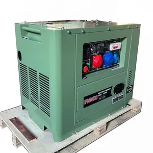 Generador de dinamo para el hogar 7kw combustible diesel