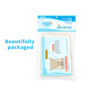 ชุดทดลองวิทยาศาสตร์ STEM แบบจานหมุนไม้ DIY ของเล่นเสริมทักษะคณิตศาสตร์สำหรับเด็ก ประกอบเองแบบแมนนวล รุ่นเกียร์ - Product Image 3