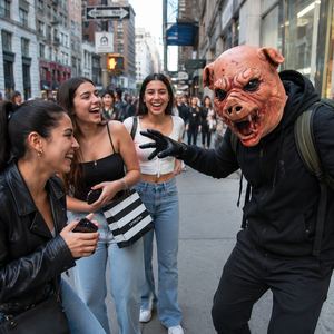 Masque <span class=keywords><strong>de</strong></span> tête <span class=keywords><strong>de</strong></span> cochon sanglant effrayant en latex naturel, accessoire <span class=keywords><strong>de</strong></span> costume d'<span class=keywords><strong>horreur</strong></span> animal monstre pour adulte, thème Noël, cosplay, halloween - Product Image 3