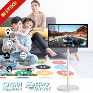 Televisor Inteligente con Pantalla Táctil de 32 Pulgadas a <span class=keywords><strong>Precio</strong></span> de Fábrica, Monitor Portátil Android con Batería Integrada y Pantalla Giratoria - Product Image 2