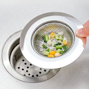 Filtro per Lavello da Cucina in Acciaio Inox, Copertura per Scarico WC - Product Image 6