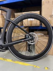 Nuevo Modelo 2026, Precio de Fábrica, Ruedas de Fibra de Carbono CYCLONE-3rd Road 700C, WheelTop EDS TX-2*12S Inalámbrico e Hidráulico CYCLONE-3rd (ET) - Product Image 2