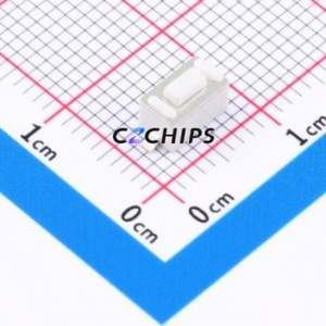 HX-3x6x4.3-TP Tactile Switch SMD Switch Single Pole Single Throw 2.5N Vertical Mount 6mm - Product Image 1