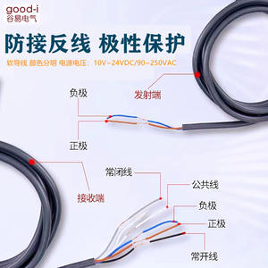 Interruptor Fotoeléctrico de Barrera E3JK-5M1, Salida de Relé Seleccionable CA/CC, Componentes Industriales - Normalmente Abierto/Normalmente Cerrado - Product Image 5
