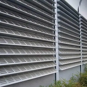 Moderne draagbare metalen geluidswerende panelen met geluidsreducerend ontwerp, recyclebare constructie voor milieuvriendelijke geluidswerende barrières in Singapore - Product Image 6