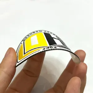 Heat Transfer Labels Wholesale Custom 3d Soccer Logo Sports Tpu Patches For Football Sportswear