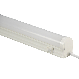 Tubo de Lámpara <span class=keywords><strong>LED</strong></span> T5 Certificado, Totalmente de Plástico, 0.6m 0.3m 1.2m, Cuerpo de PC con Interruptor, Soporte de Luz IP44 para Hoteles, Exportación de Comercio Exterior - Product Image 2