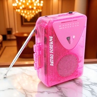 Perekam Kaset Retro Fortune Clear Home Bekas Populer Klasik Besar dengan Fungsi Radio FM/AM/SW dan Blueconnect