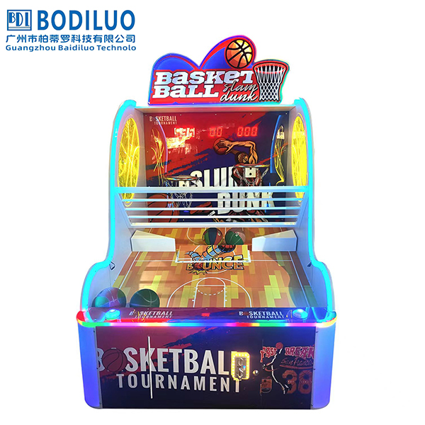 Luxury Coin-Operated Indoor Sport Machine Experience the Thrill of Basketball Shooting Throw Like a Pro