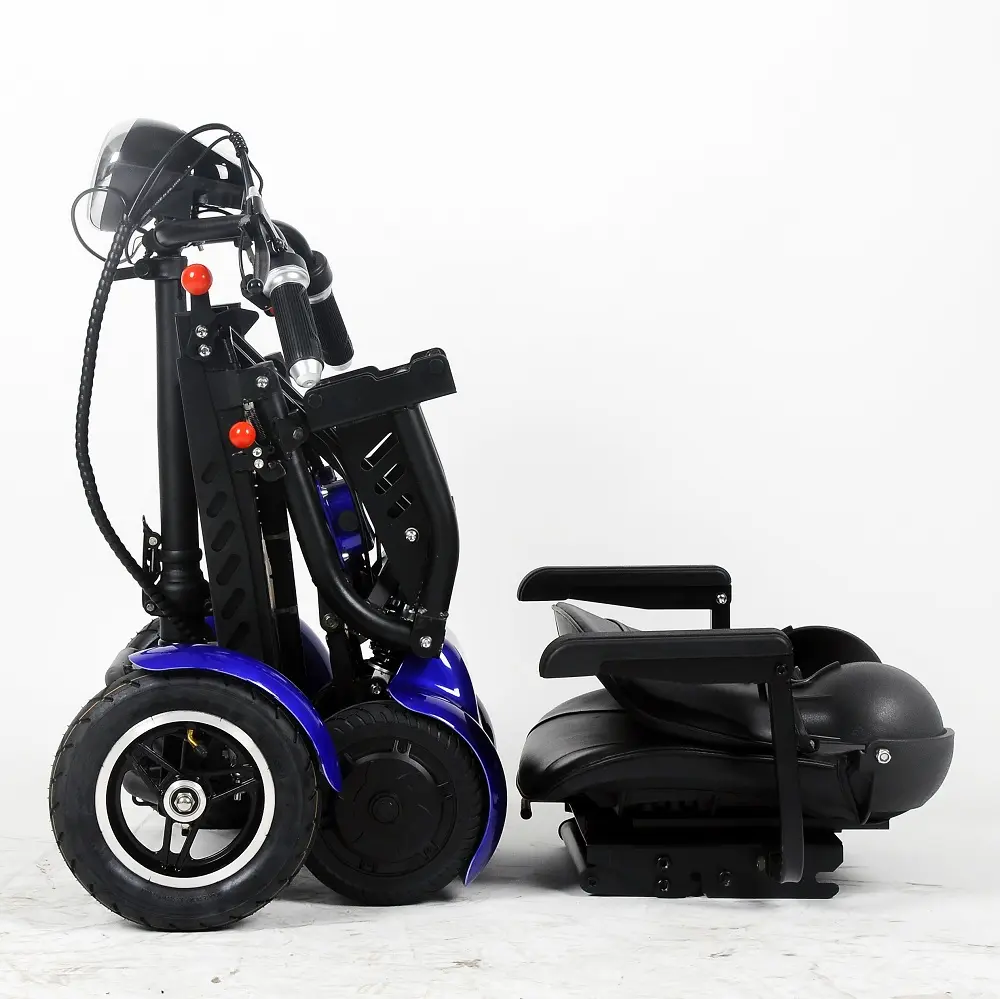 2021 Populaire Verkoop Eu Magazijn Groothandel 500W Mini Opvouwbare Elektrische Scooter Voor Kinderen Vier-Wiel Scooter Ce 201-500W 40-60Km 36V