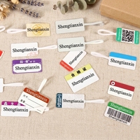 Rollo de impresión personalizada, autoadhesivo PP con acabado brillante, vinilo impermeable, número de serie, etiqueta adhesiva de código de barras para joyería UPC, venta al por mayor