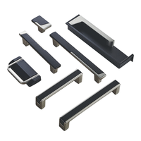 Poignées et boutons de meubles modernes en alliage de zinc doré pour armoires de cuisine, commodes, placards, chambres et hôtels - Quincaillerie de mobilier durable - Vente chaude