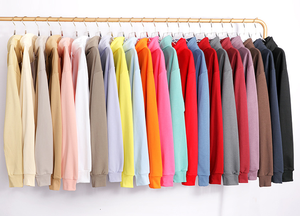 Sweat à capuche épais 100% coton DTG imprimé de haute qualité Logo personnalisé sweat à capuche unisexe en éponge vierge surdimensionné pour hommes - Product Image 5