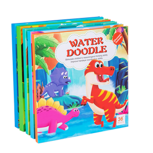 थोक पानी की पेंटिंग बुक रिवेटेबल टच फास्टनर अनुभूति खिलौना प्रारंभिक शैक्षिक मोंटेसरी educhainment बच्चों के लिए - Product Image 1