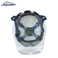 Casque de sécurité intelligent Jepower pour adultes, matériau ABS, positionnement GPS, pour chantier de construction, exploitation minière, casque intelligent pour mineurs