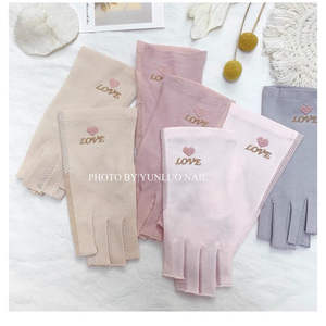 Gants anti-brûlures pour ongles style japonais Outil spécial de protection UV mignon pour salon Lampe UV noire Nouveau modèle Internet Celebrity Favorite - Product Image 1
