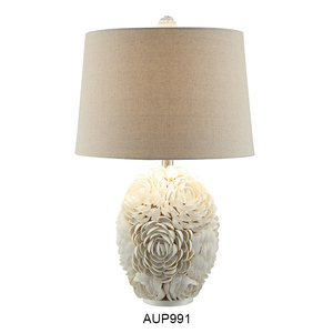 Bán Buôn Khách Sạn Nhà Phòng Khách Cạnh Giường Trang Trí Vỏ Bờ Biển Đèn Bàn Sang Trọng - Product Image 2