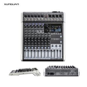 Console de mixage de son Blue-tooth HERO Series 8/12CH avec 3 AUX/Dual 99DSP/2 groupes/EQ 4 bandes/Alimentation fantôme 48V chaque canal/Low Cut - Product Image 1