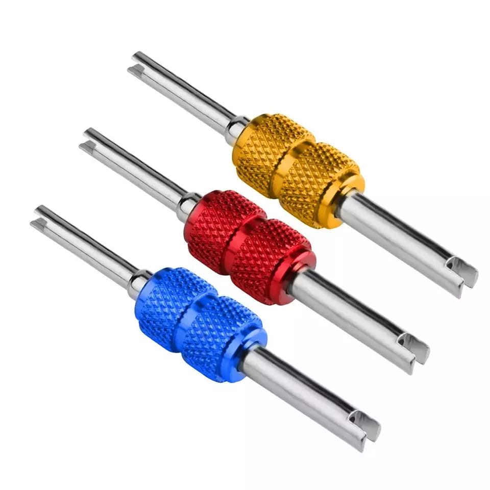 Алюминиевый сплав сердцевина ниппеля ключ, дюймовый стандарт шин жидкость для снятия автомобильного кондиционера, инструмент для ремонта