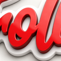 Insegna 3D in Acrilico Personalizzata con Base in Acciaio Inox, Logo in Acrilico Rialzato per Pubblicità, Illuminazione IP65 Impermeabile da Scrivania
