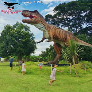 Роботизированная огромная модель динозавра асмеблед Т Рекс реалистичная модель большого динозавра Т Рекс для парка Динозавров Юрского периода - Product Image 6