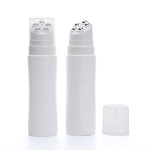 للبيع بالجملة أنبوب من حبات الفولاذ المقاوم للصدأ أنبوب تدليك العين الأسطوانة عبوة أنبوب تدليك مستحضرات التجميل حاوية - Product Image 1