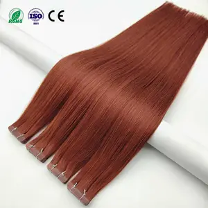 Fasimei Wholesale Price Raw Cuticle Aligned Human Hair Color Tape In Hair Extensions Russian Hair