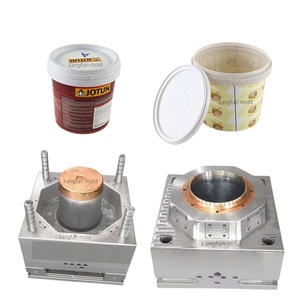Moule d'injection professionnel en acier et plastique de 20 L pour seaux de peinture et de ciment, haute précision, sûr et fiable - Product Image 1
