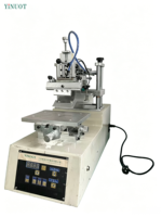 Máquina de Serigrafía Plana Semiautomática de Escritorio Pequeña, Nueva, de Alta Velocidad, con Brazo Inclinable Ajustable para Impresión de Logotipos