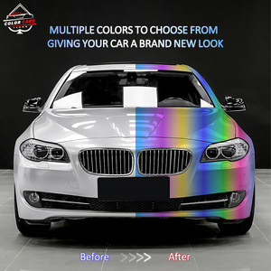 Película Protectora de Pintura para Automóvil de TPU Autoadhesiva Antiarañazos de 1.52*15M, Rechazo de Rayos UV al <span class=keywords><strong>99</strong></span>% e IR al 80%, Fácil de Instalar, Color Gris - Product Image 3
