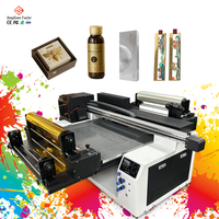 Impresora UV DTF Híbrida 9060 con Barniz, Cabezal de Impresión XP600, Impresora UV de Cama Plana y Rollo a Rollo para Acrílico, Metal, Vidrio y Carcasas de Teléfono