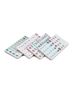 Juego <span class=keywords><strong>de</strong></span> 160 Fichas <span class=keywords><strong>de</strong></span> Mahjong Americanas Personalizadas <span class=keywords><strong>de</strong></span> Cuatro Capas con Letras, Disponibles en Stock - Product Image 5