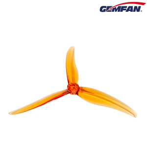 Hélices Gemfan Ligeras de 5 Pulgadas y Tres Aspas para FPV, 5130, de Policarbonato, para Carreras, Multicolores, para Drones Freestyle Quad - Product Image 5
