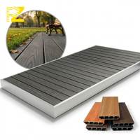 Plancher extérieur en aluminium sur mesure, anti-rouille, avec fixation dissimulée, en alliage d'aluminium, pour passerelle panoramique