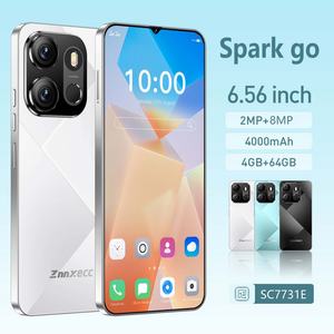 Nouveau téléphone portable ZNNXECC Spark Go 6,6 pouces grand écran HD 4 cœurs Android 4 Go + 64 Go version globale compatible avec le français, l'allemand et l'espagnol - Product Image 4
