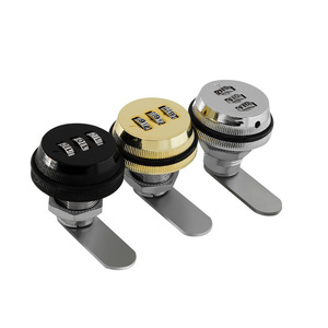 Yadingdi <b>Cabinet</b> Combination Lock Zinc Alloy Rotary Tongue Lock Drawer <b>Filing</b> <b>Cabinet</b> Mailbox Use - Product Image 1