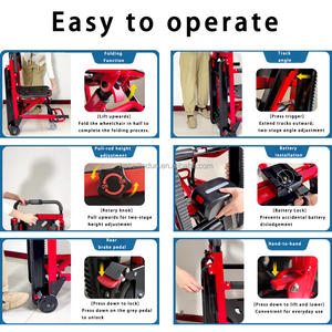 Silla Salvaescaleras Eléctrica y Manual 2 en 1 Desmontable <span class=keywords><strong>para</strong></span> Personas con Discapacidad - Product Image 3
