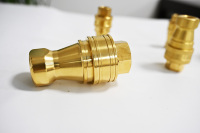 Kzd Nitto Coupleur à dégagement rapide hydraulique Iso7241-b Coupleur fileté Npt Raccord rapide en laiton Type américain