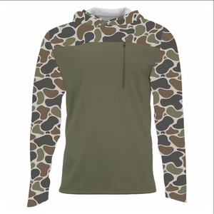 High Quality UPF 50 Long Sleeve <strong>Fishing</strong> Hoodie Sublimation Printing Quick Dry Waterproof Sun Protection <strong>Fishing</strong> - Product Image 4