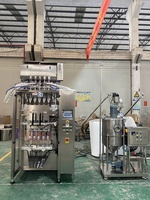 Automatische verticale 4/6/8 zakjesvuller voor fruit-sap, ijslolly's, gelei, honing en andere vloeibare producten