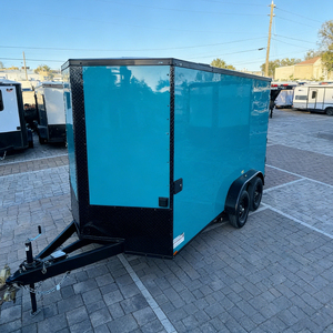 Remorque de camion-restaurant de 13 pieds entièrement équipée en acier inoxydable résistant à la rouille, cuisine mobile avec homologation DOT CE pour hot-dogs et restauration rapide - Product Image 3