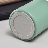 Ensemble cadeau de tasse thermique à double paroi de 500 ml, tasse à thé en acier inoxydable 304, bouteille d'eau de 16,9 oz, gourde isotherme portable avec 2 tasses supplémentaires