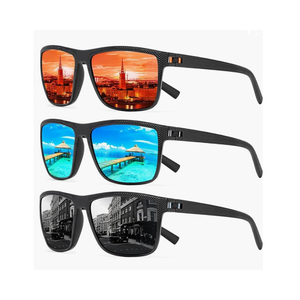 Lunettes de <span class=keywords><strong>soleil</strong></span> polarisées pour hommes, sport, UV400, conduite, pêche, golf, monture noire, unisexe, extérieur, vente en gros, OEM, directement de l'usine, CE, UKCA - Product Image 3