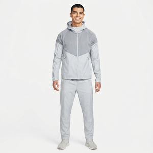 Veste coupe-vent pour hommes tendance Meilleure vente fonctionnelle en nylon pliable avec poche avant à capuche fixe - Product Image 1