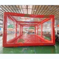 Prix d'usine, capsule de stockage de voiture transparente pour l'extérieur, garage gonflable, housse de voiture