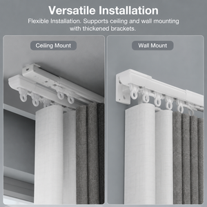 <span class=keywords><strong>Rail</strong></span> de rideau extensible en aluminium, silencieux et réglable, <span class=keywords><strong>pour</strong></span> la vente en gros aux détaillants et aux magasins internationaux - Product Image 6
