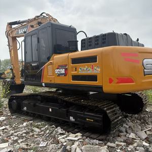 Excavadora SANY 215C Usada de 21 Toneladas |   Capacidad del Contenedor: 1.1m³ |   Potencia Hidráulica Robusta para Construcción Pesada y Movimiento de Tierras - Product Image 3